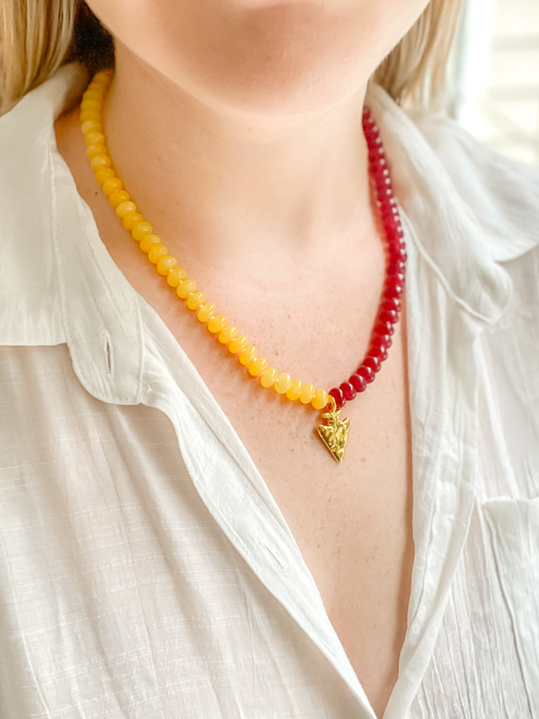 Arrowhead Knotted Necklace - Tacklebox