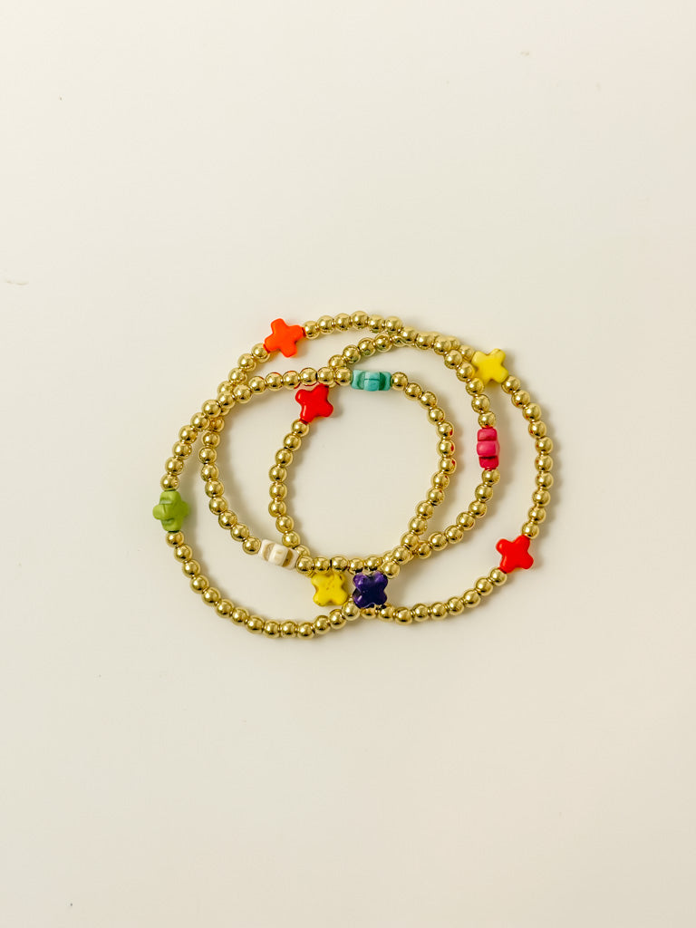 Cross My Heart Bracelet (multiple colors) - Tacklebox