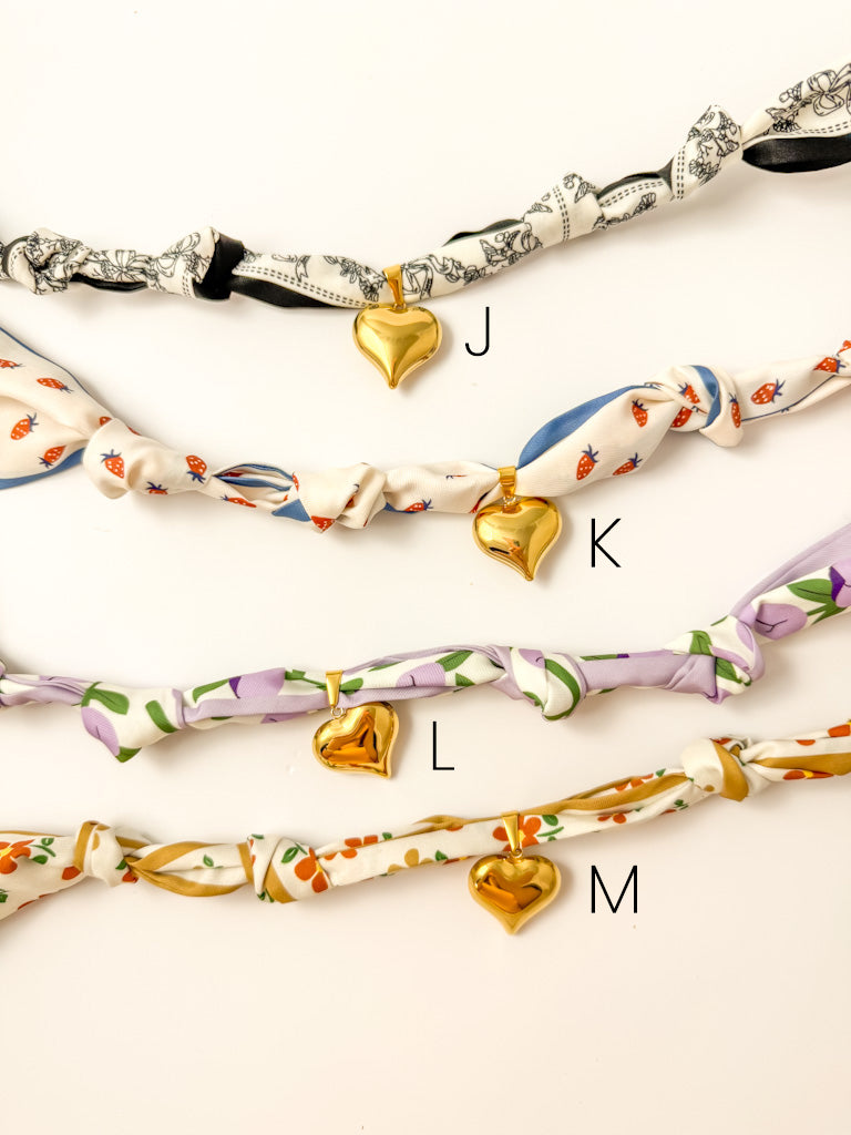 Knotted Scarf Necklace (multiple colors) - Tacklebox