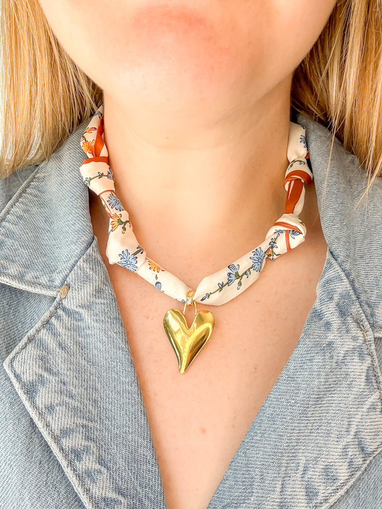 Knotted Scarf Necklace (multiple colors) - Tacklebox
