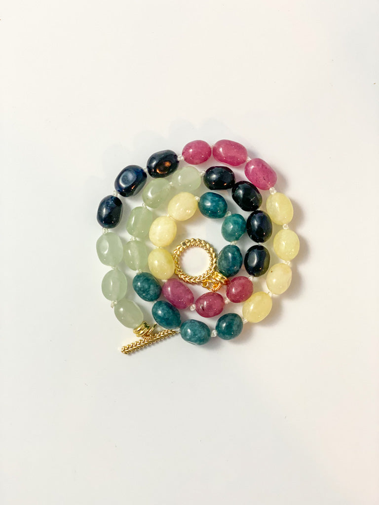 Pebble Knotted Necklace - Tacklebox