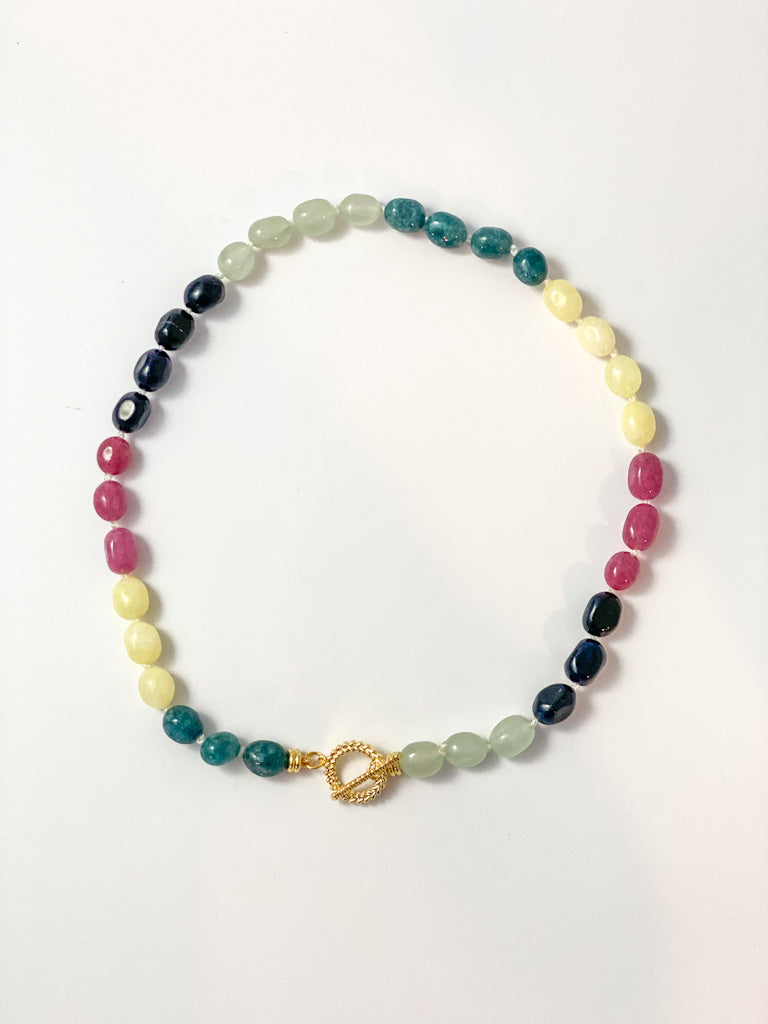 Pebble Knotted Necklace - Tacklebox