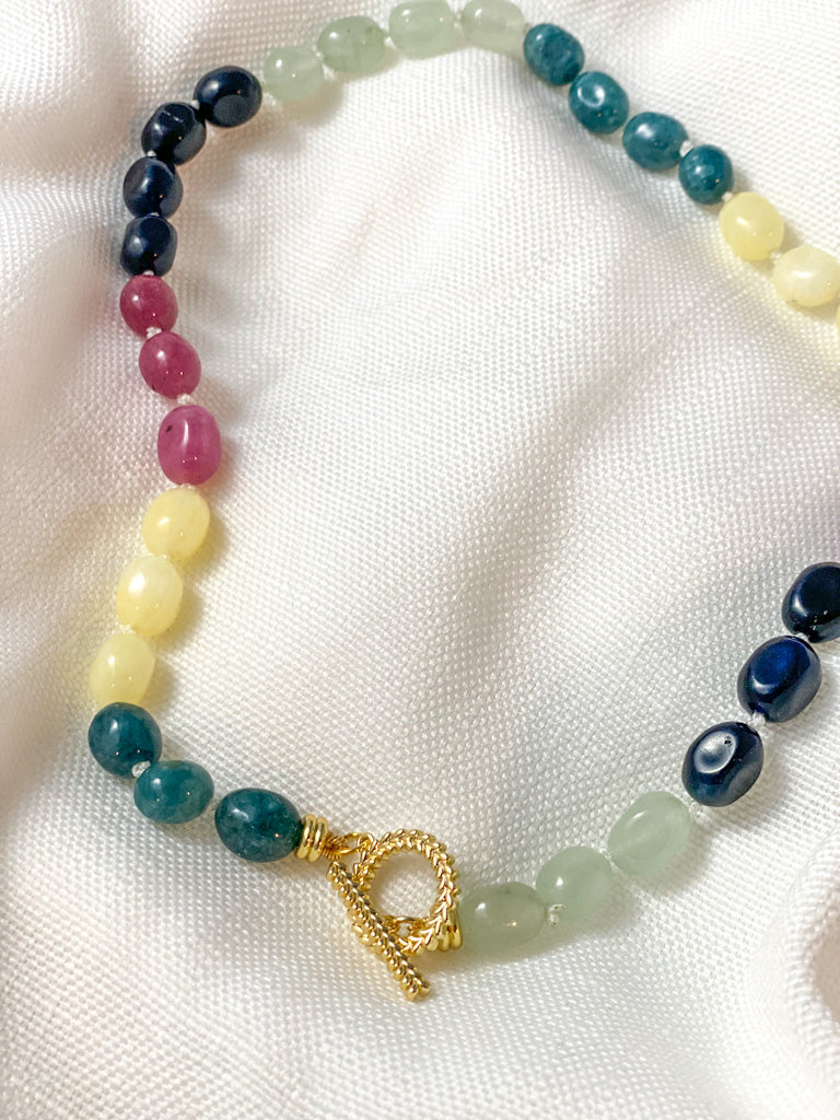 Pebble Knotted Necklace - Tacklebox