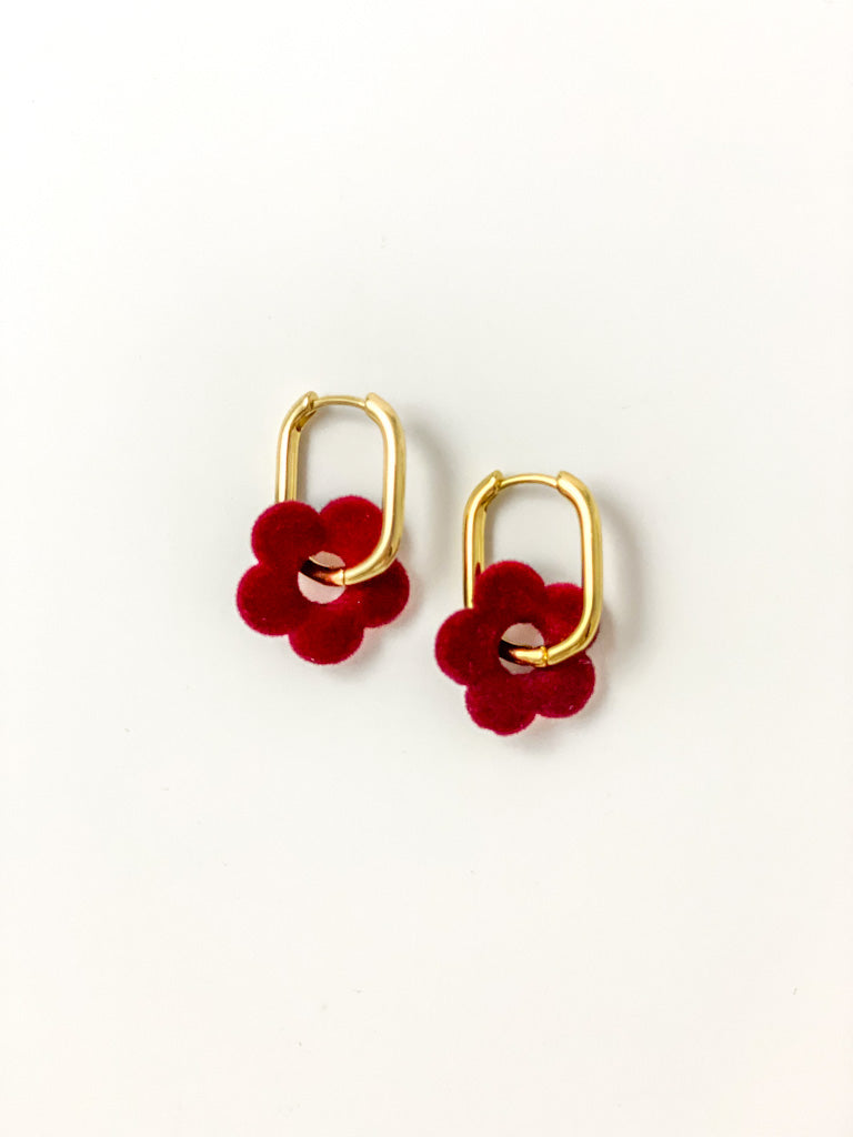 Daisy Dream Hoop Earrings (multiple colors) - Tacklebox