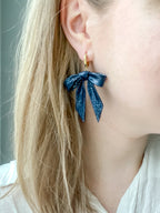 Bow Hoop Earrings (multiple colors) - Tacklebox
