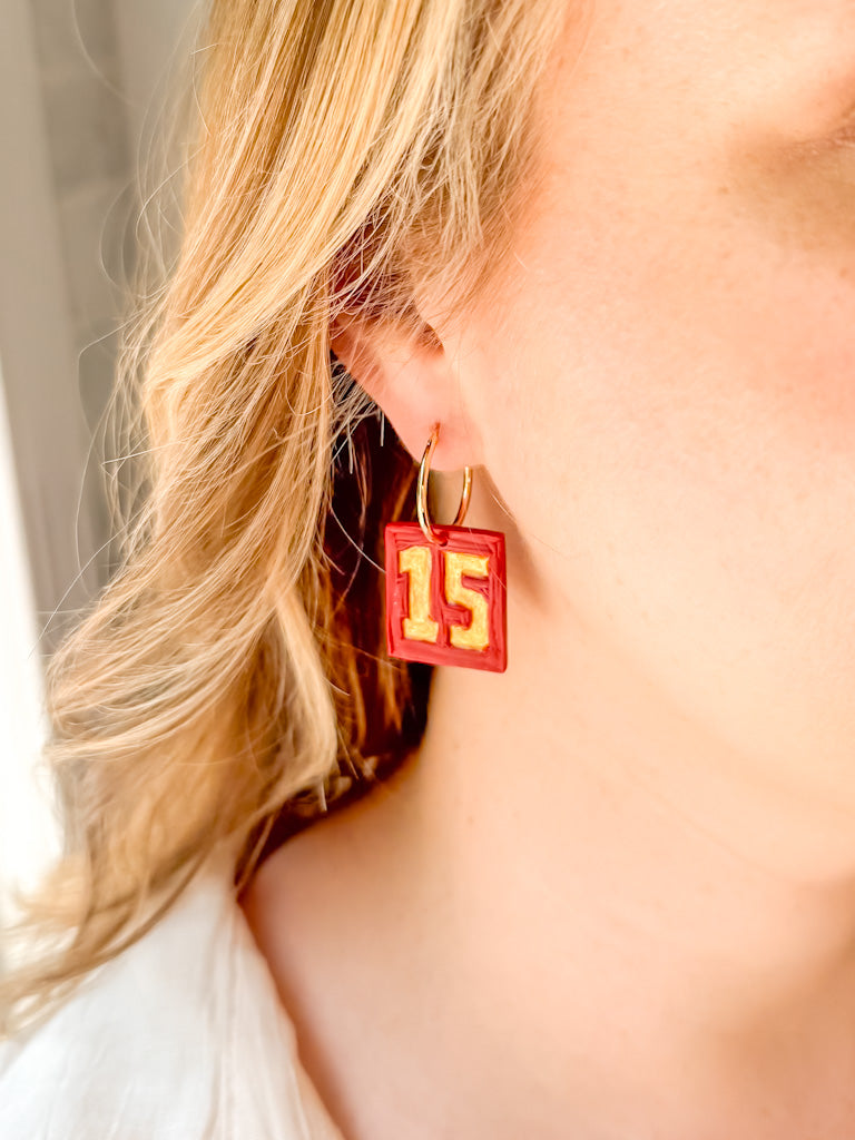 KC Roster Hoop Earrings (multiple options) - Tacklebox