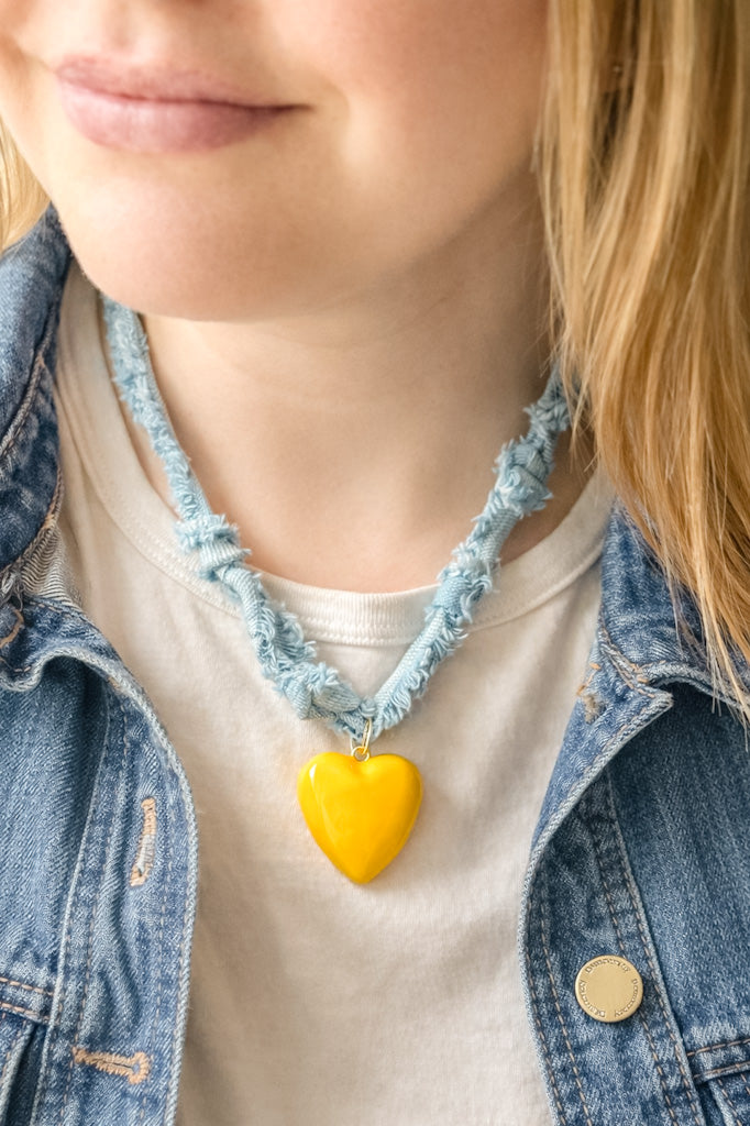 Blue Jean Baby Denim Necklace - Tacklebox