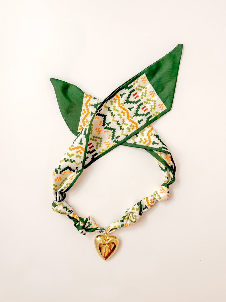 Knotted Scarf Necklace