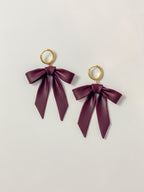 Bow Hoop Earrings (multiple colors) - Tacklebox