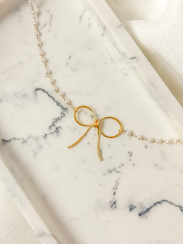 Tie the Knot Bow Necklace - Tacklebox