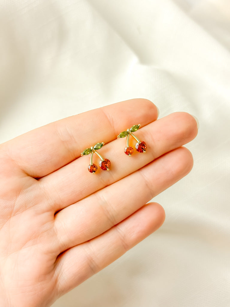 Cherry On Top Stud Earrings - Tacklebox
