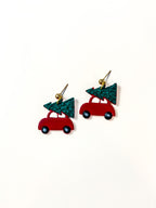 Home For Christmas Earrings (multiple colors) - Tacklebox