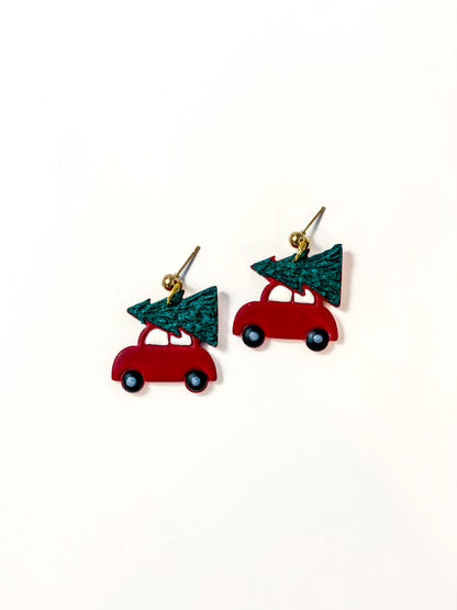 Home For Christmas Earrings (multiple colors)