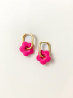 Daisy Dream Hoop Earrings (multiple colors) - Tacklebox