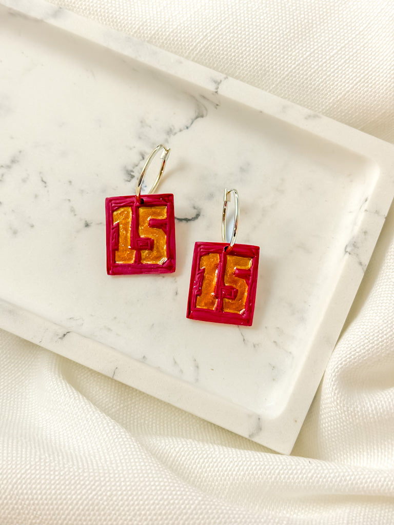 KC Roster Hoop Earrings (multiple options) - Tacklebox