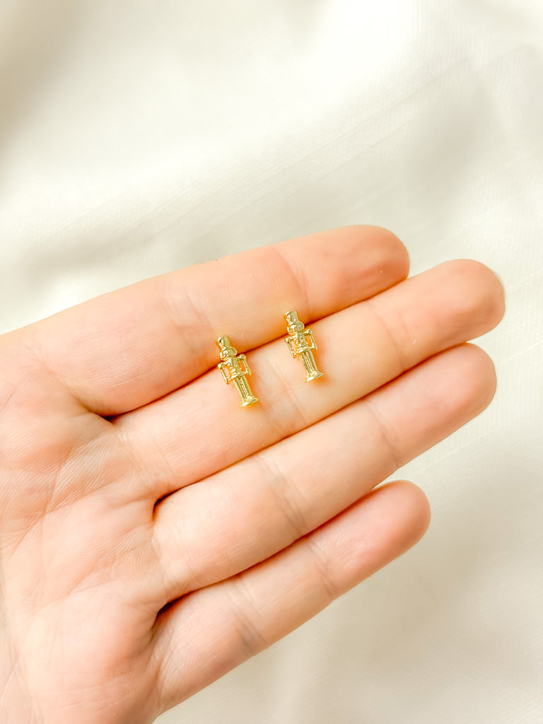 Nutcracker Stud Earrings