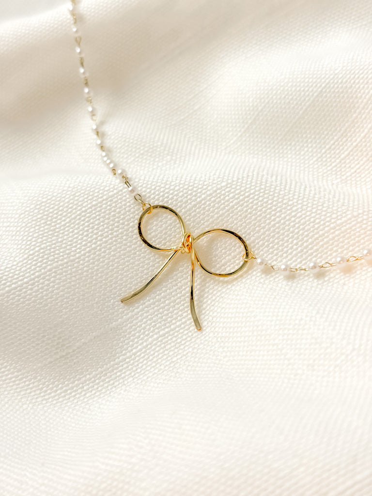 Tie the Knot Bow Necklace - Tacklebox