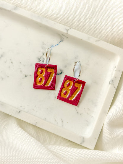 KC Roster Hoop Earrings (multiple options) - Tacklebox
