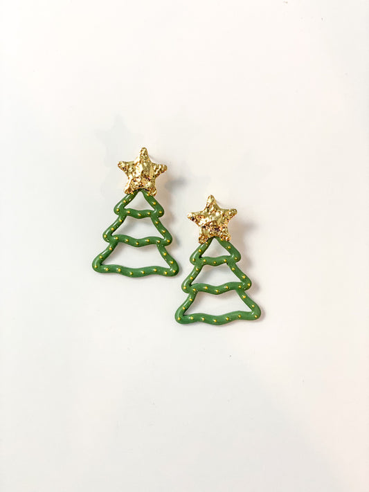 O Christmas Tree Earrings