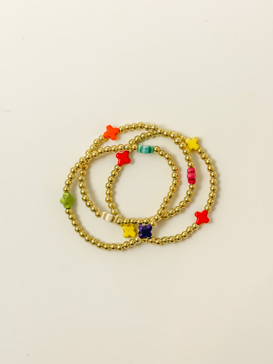 Cross My Heart Bracelet (multiple colors) - Tacklebox