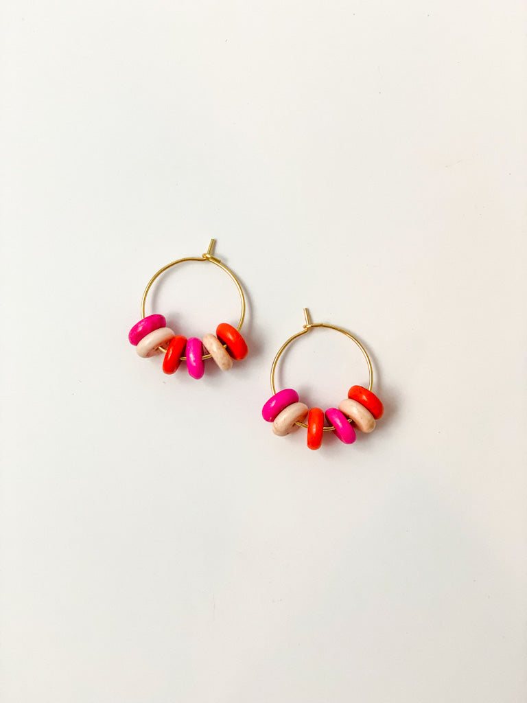 Candy Hoop Earrings (multiple colors) - Tacklebox