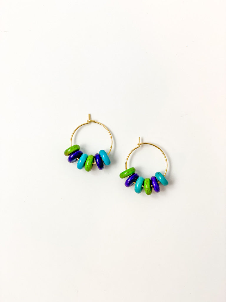 Candy Hoop Earrings (multiple colors) - Tacklebox