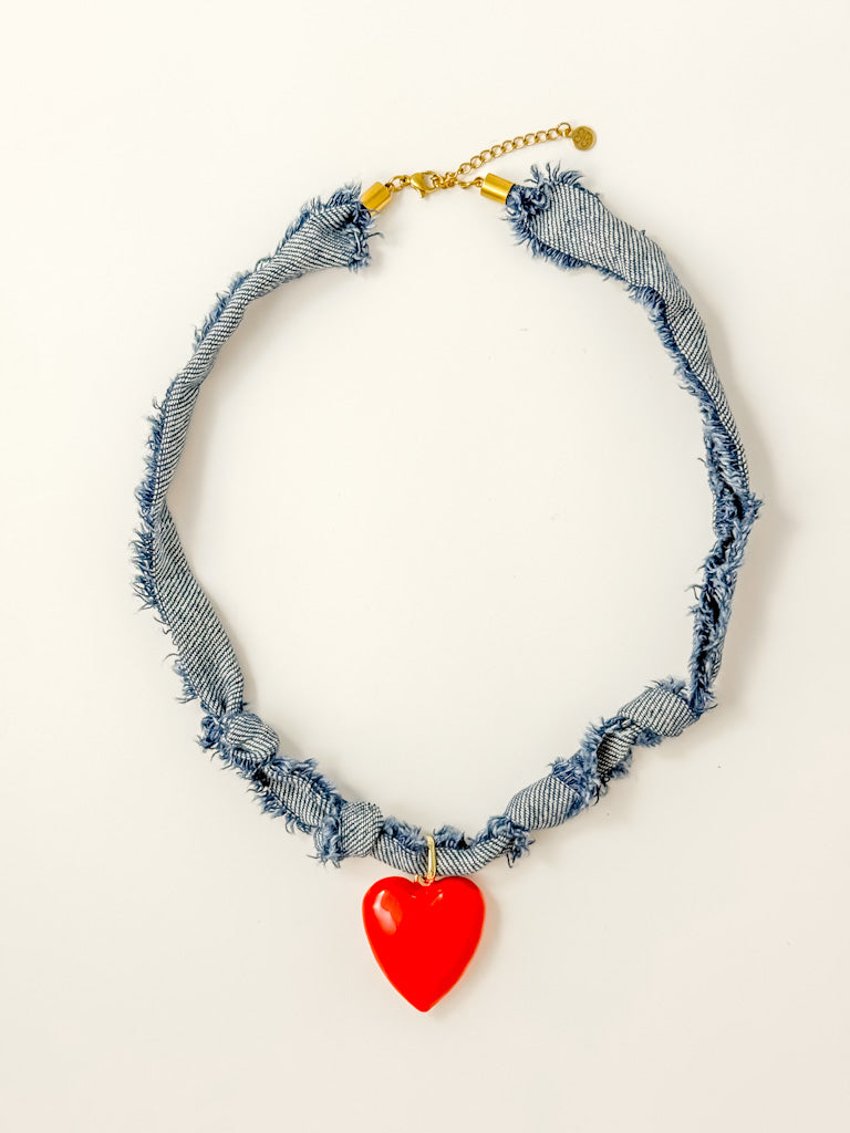 Blue Jean Baby Denim Necklace - Tacklebox