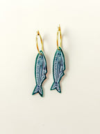 Catch of the Day Hoop Earrings (multiple colors) - Tacklebox