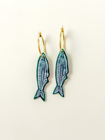 Catch of the Day Hoop Earrings (multiple colors) - Tacklebox