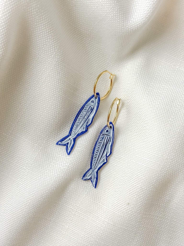 Catch of the Day Hoop Earrings (multiple colors) - Tacklebox