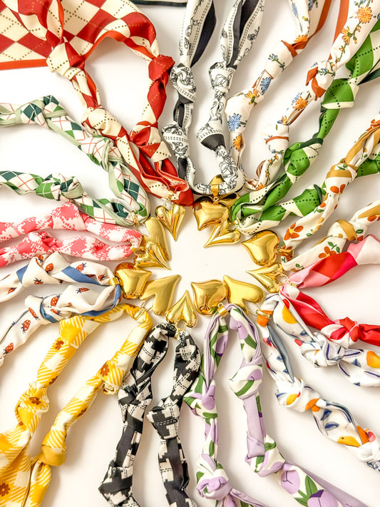 Knotted Scarf Necklace (multiple colors) - Tacklebox