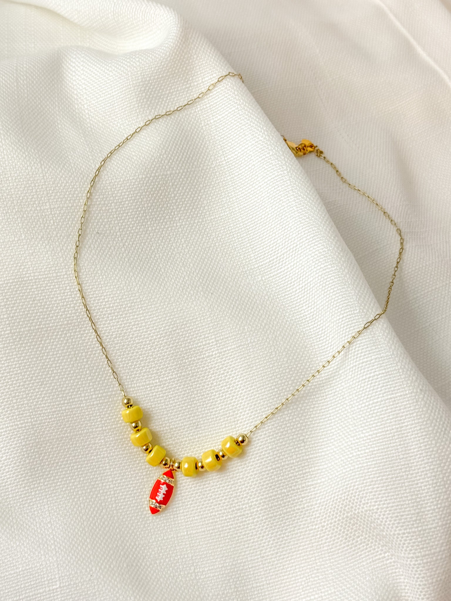 Touchdown Charm Necklace - Tacklebox