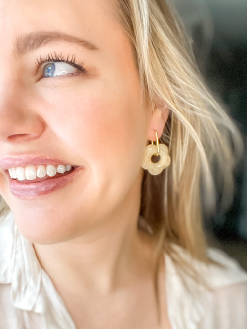 Buttercup Hoop Earrings (multiple colors) - Tacklebox