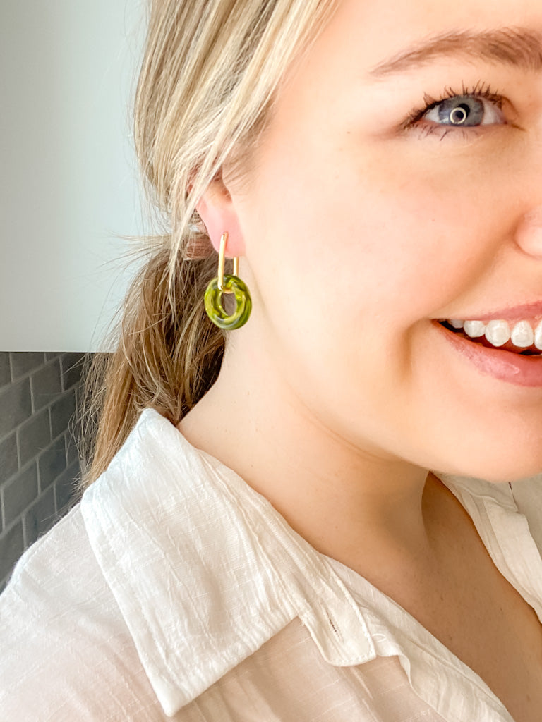 Lifesaver Hoop Earrings (multiple colors) - Tacklebox