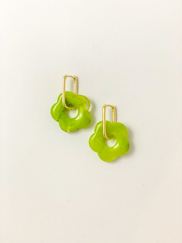 Buttercup Hoop Earrings (multiple colors) - Tacklebox
