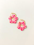 Groovy Garden Hoop Earrings (multiple colors) - Tacklebox