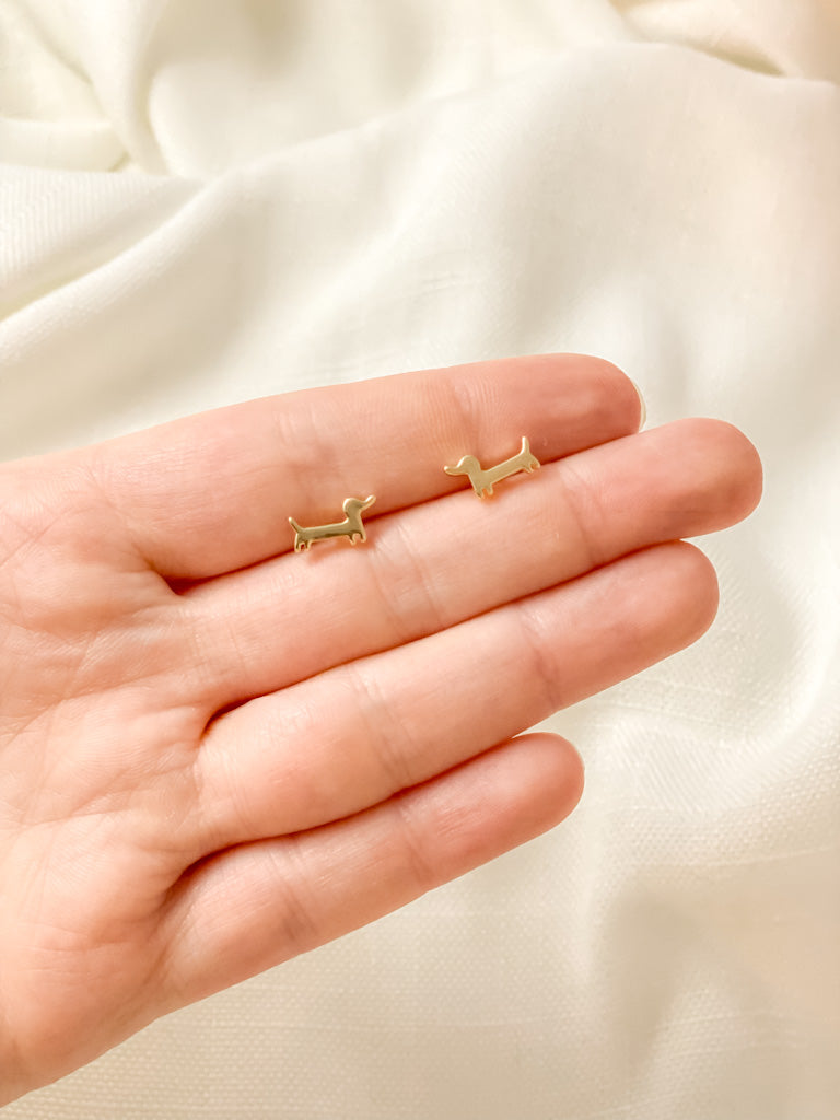 Dachshund Stud Earrings - Tacklebox