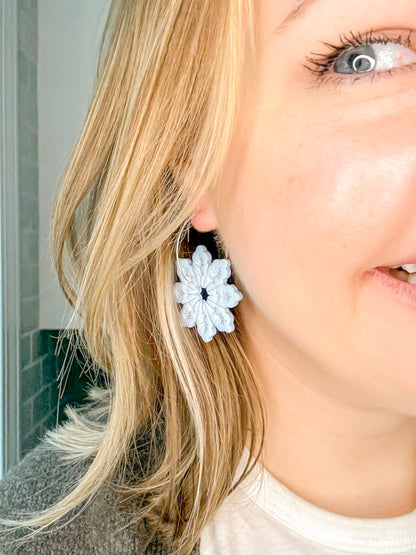 Let It Snow Hoop Earrings - Tacklebox