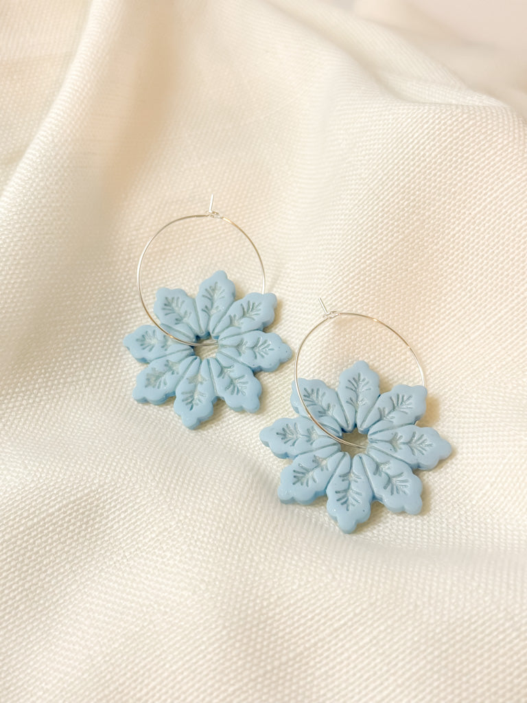 Let It Snow Hoop Earrings - Tacklebox