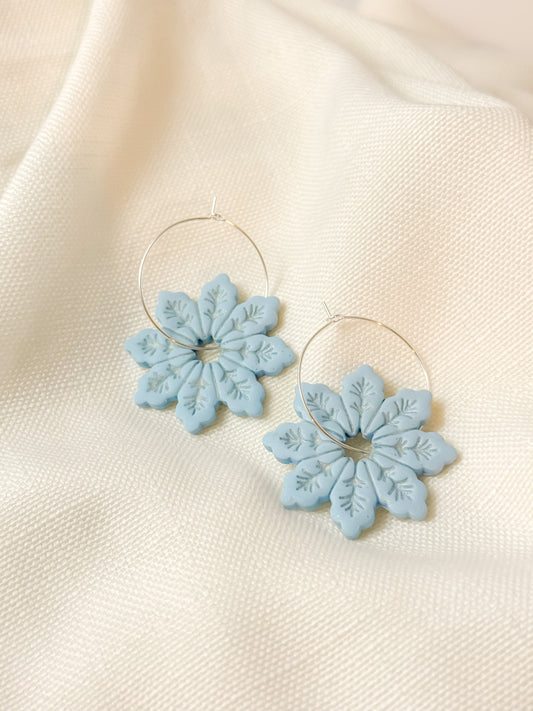 Let It Snow Hoop Earrings - Tacklebox