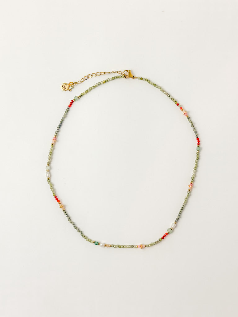 Hold Me Close Beaded Choker Necklace - Tacklebox