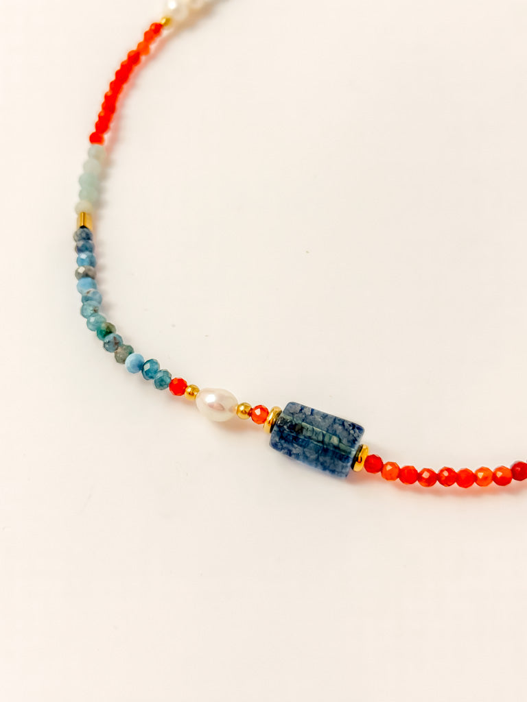 Out of Office Beaded Choker Necklace - Tacklebox