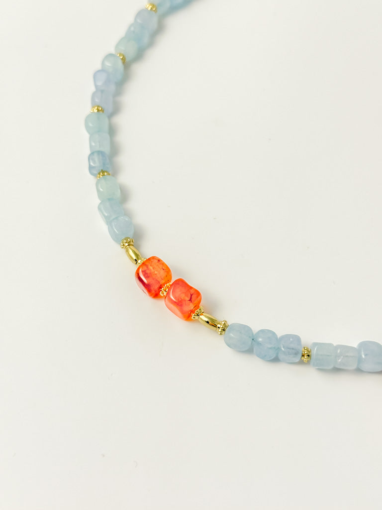 Sunset Dip Beaded Necklace - Tacklebox