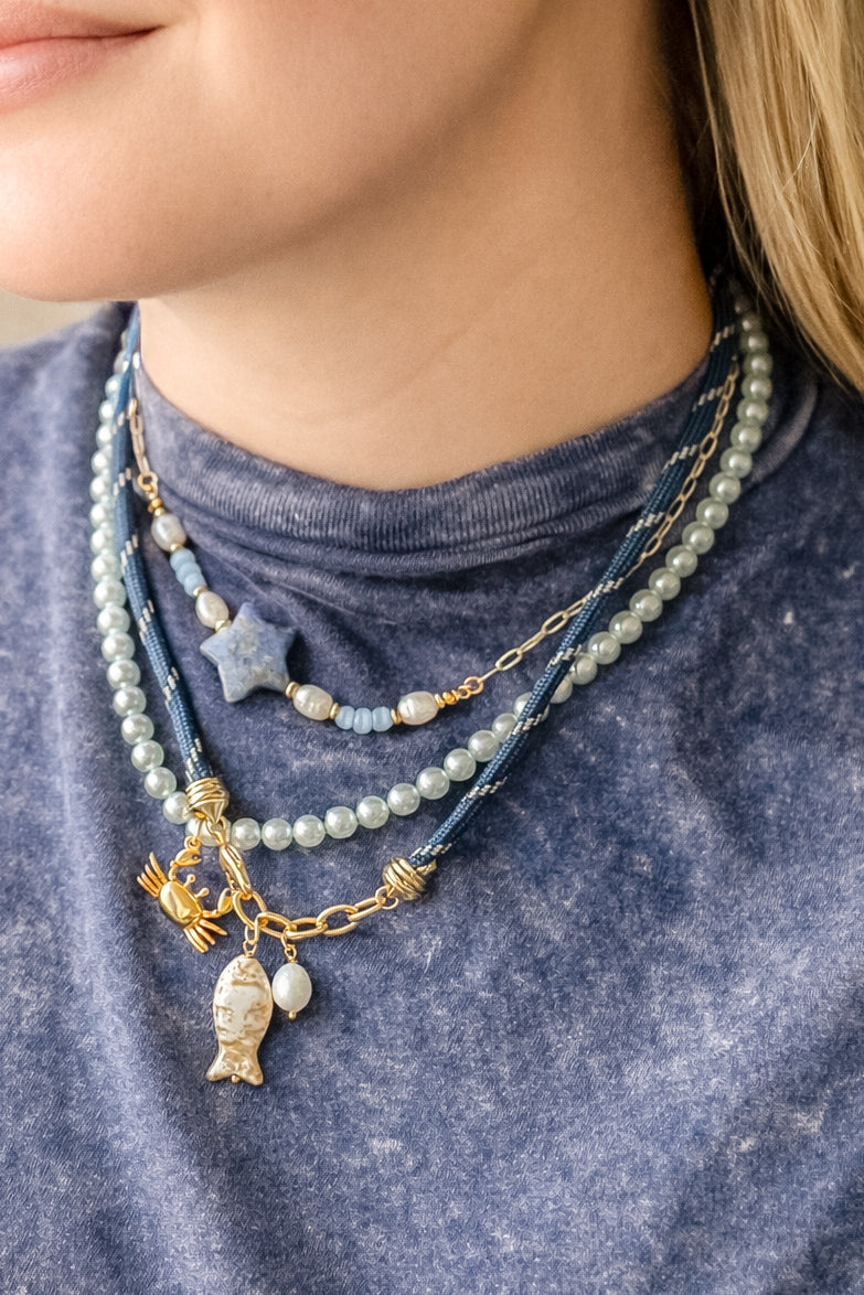 Soft Shell Pearl Necklace - Tacklebox