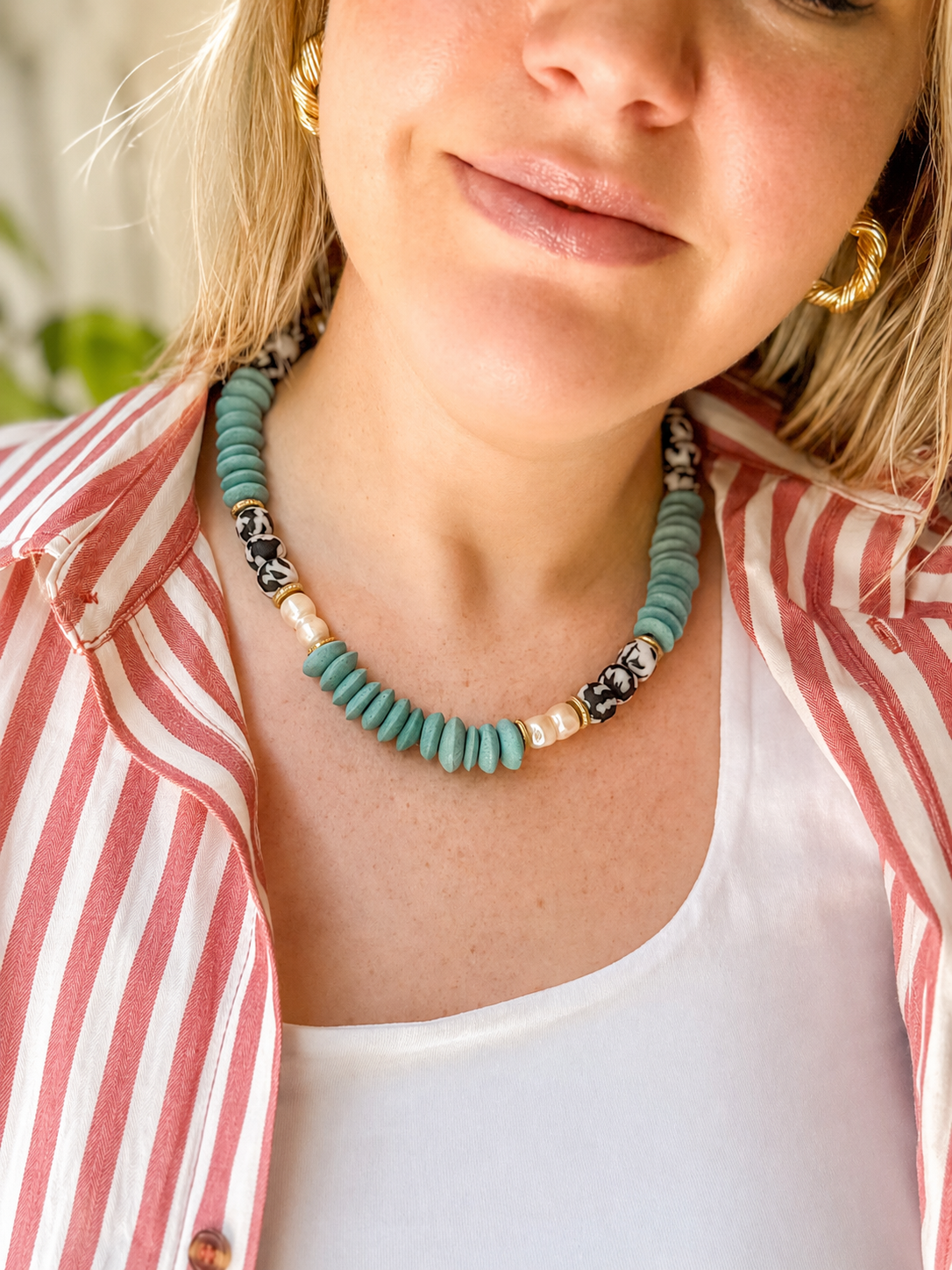 On the Spot Beaded Necklace - Tacklebox